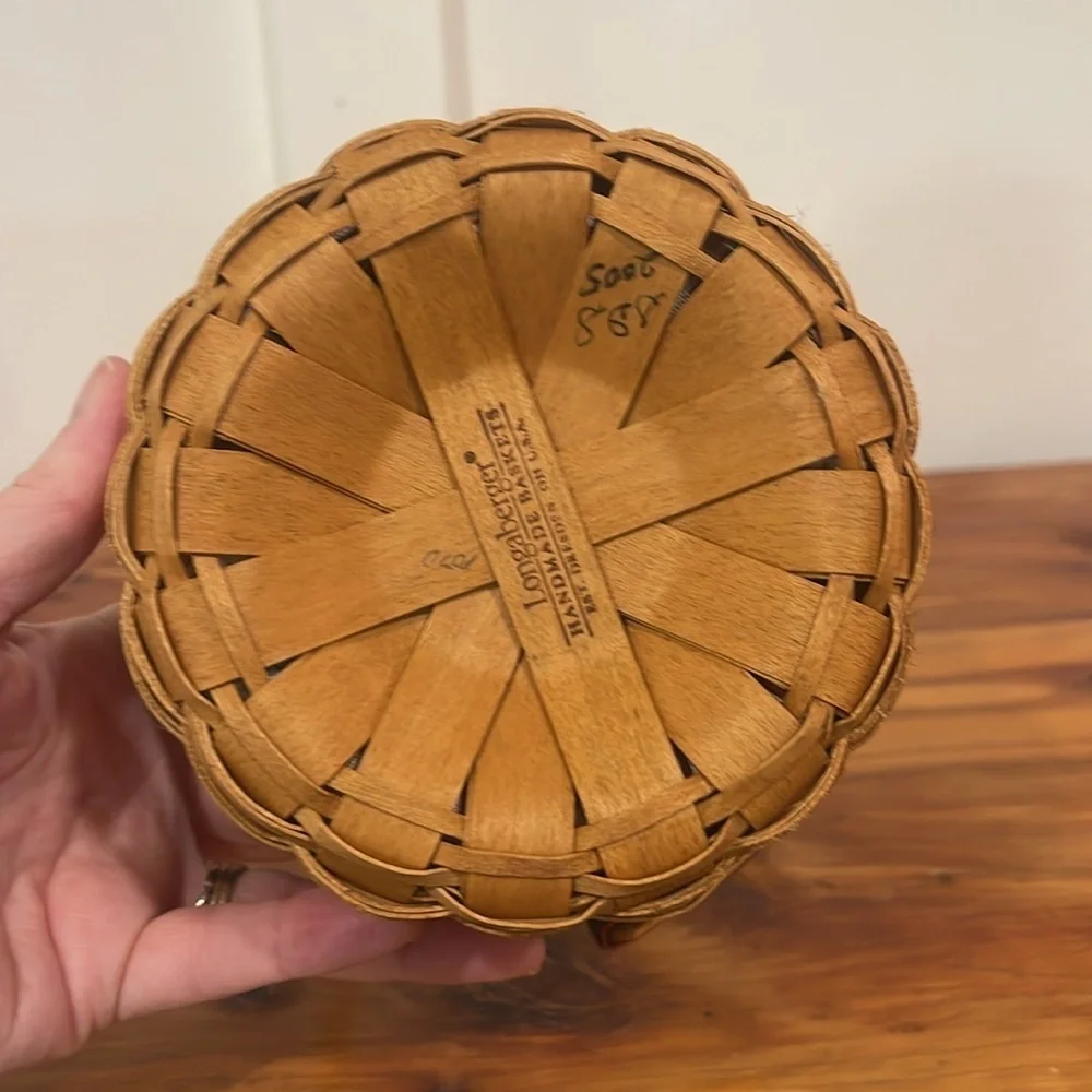 Longaberger 2005 Holiday Helper Basket